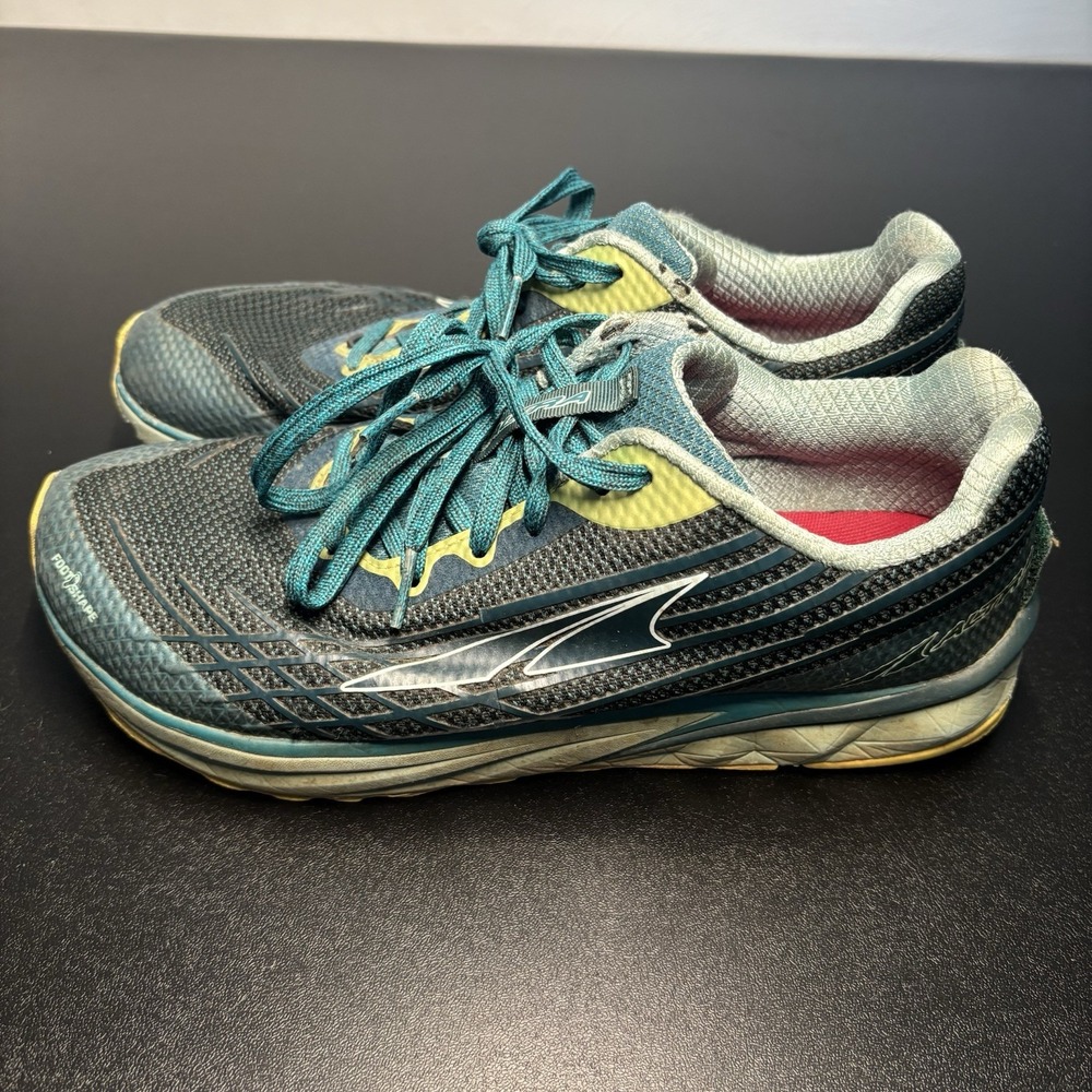 Altra Timp 2 Womens Size 9.5 Sneakers Gaiter Trap Running Trail Shoes Teal Green